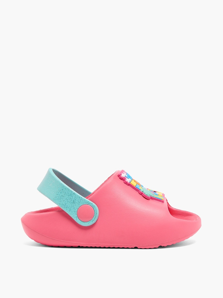 Girls Ocean Applique Clogs