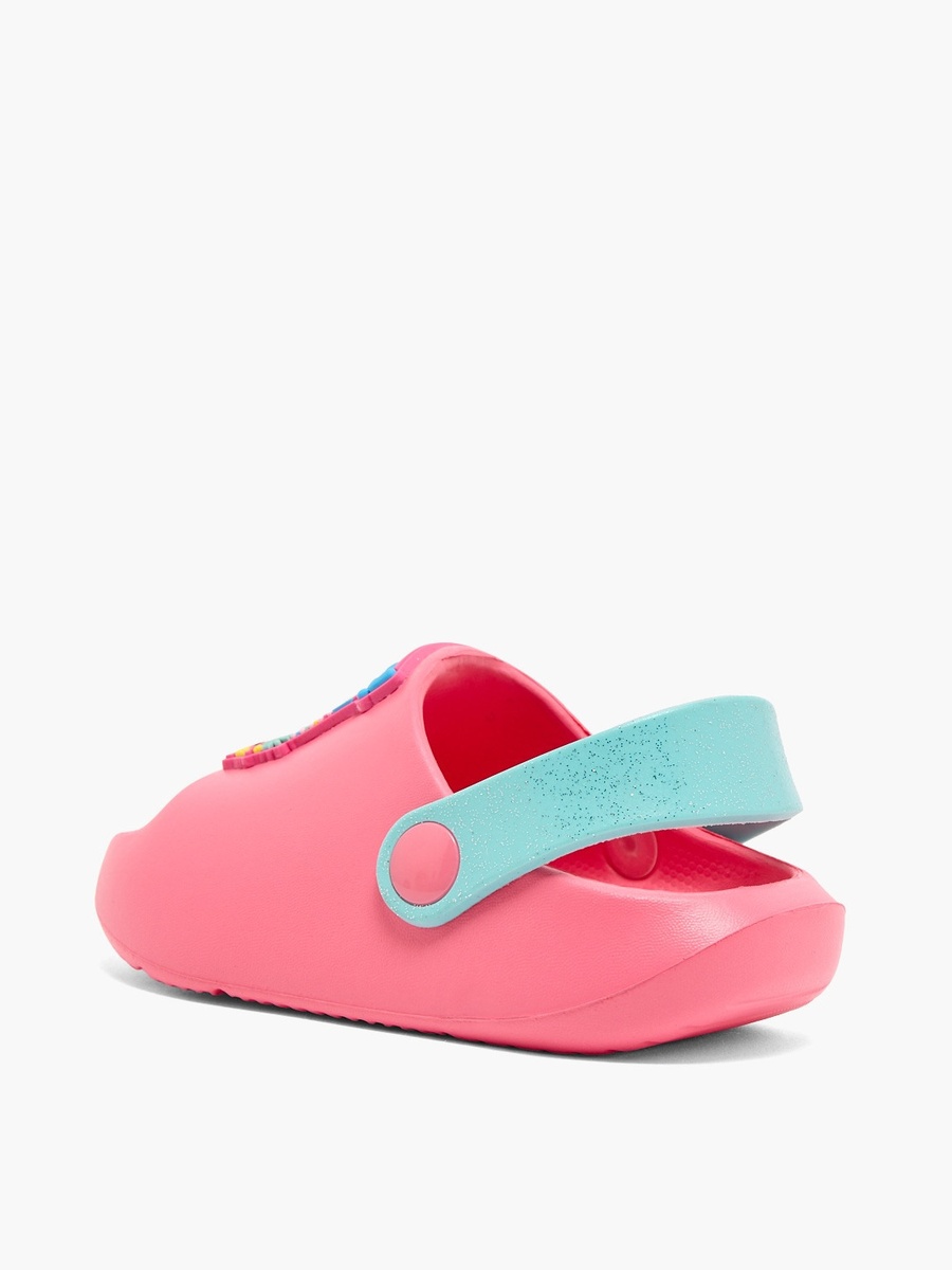 Girls Ocean Applique Clogs