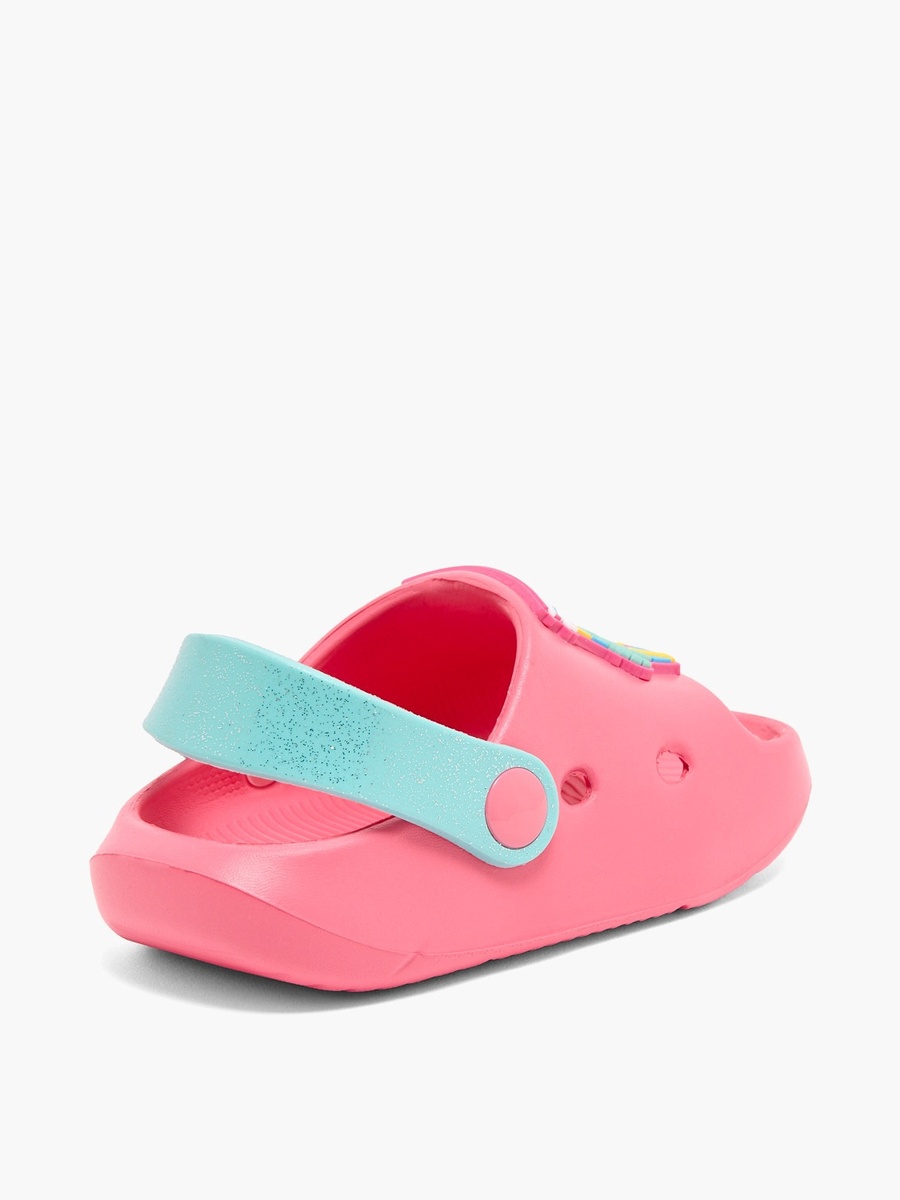 Girls Ocean Applique Clogs