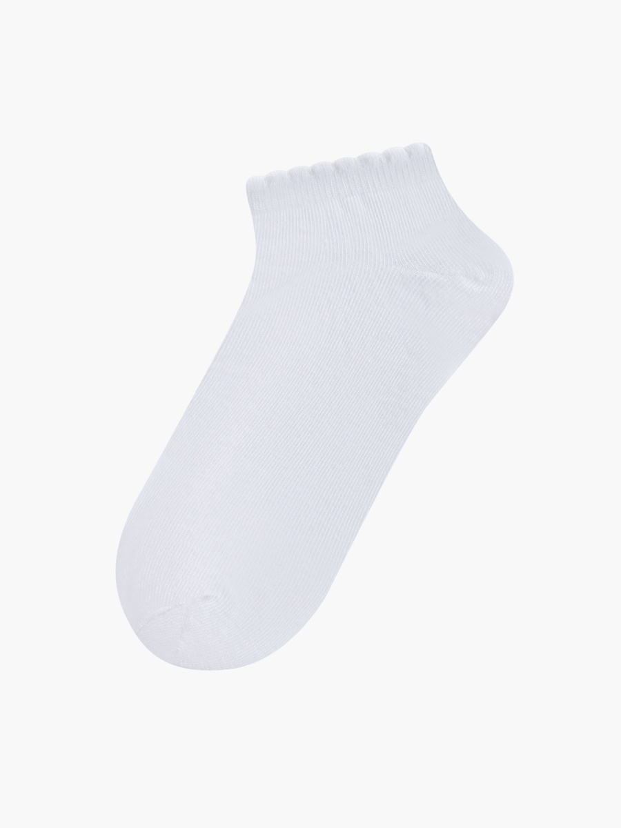 Solid Ankle Length Socks - Set of 5