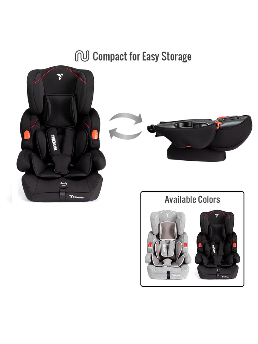Nova Car Seat 9mnth - 12yrs Black