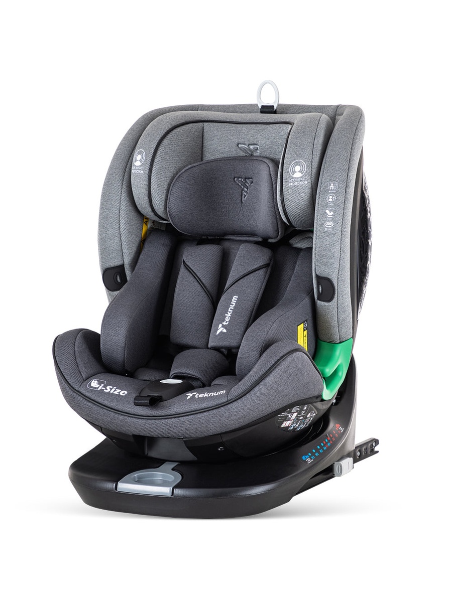 Evolve Prime iSize Car Seat with Isofix - Grey