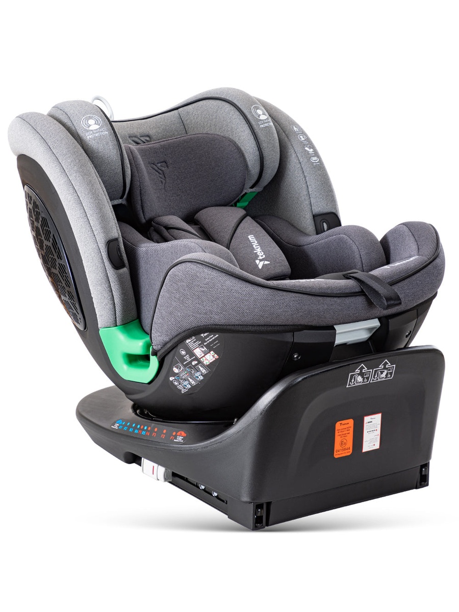 Evolve Prime iSize Car Seat with Isofix - Grey