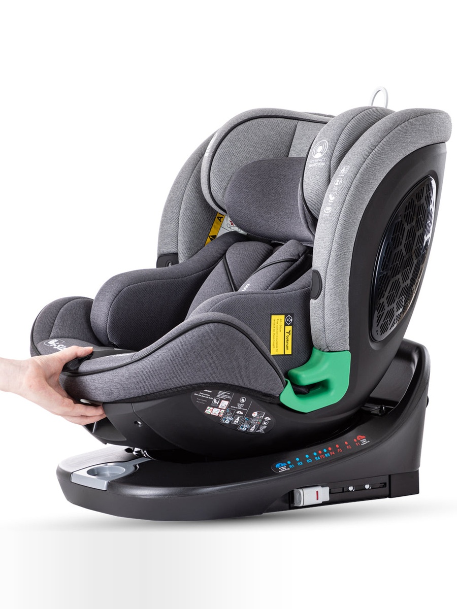 Evolve Prime iSize Car Seat with Isofix - Grey