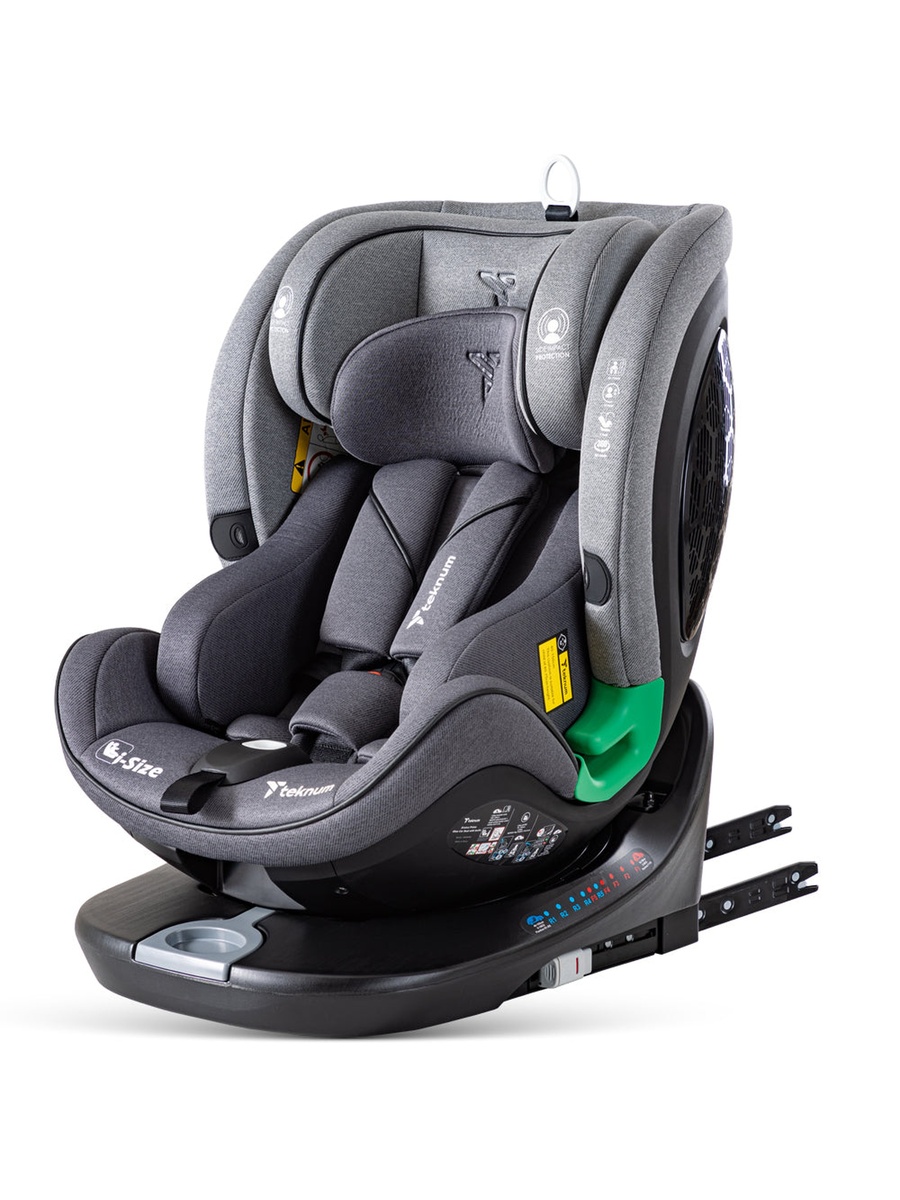 Evolve Prime iSize Car Seat with Isofix - Grey