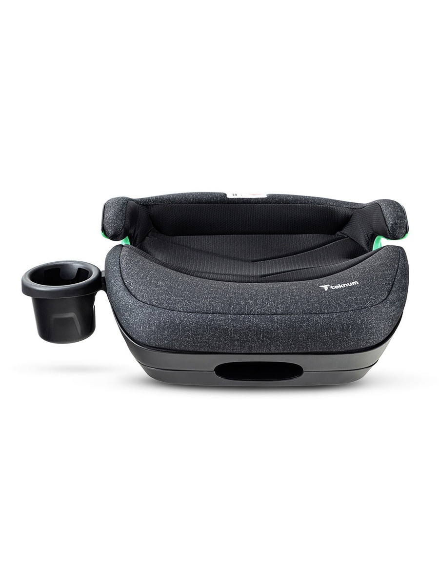 Car Seat I-Size Booster with 4 Reclining Mode and Isofix - Grey