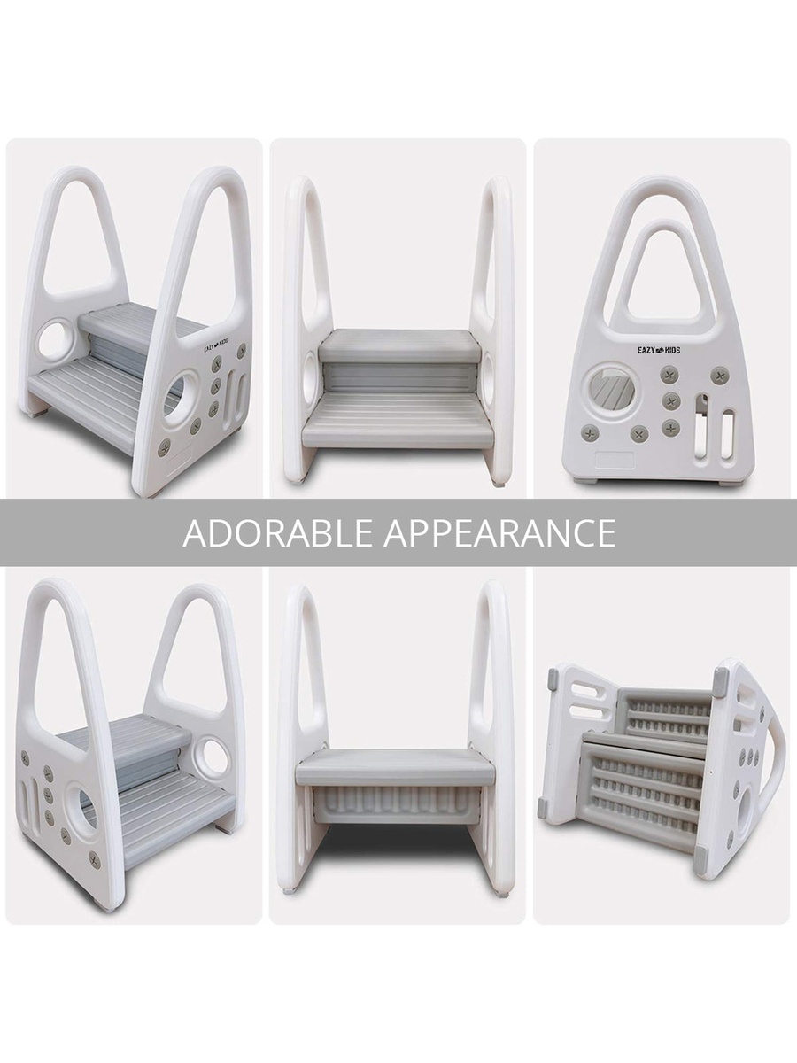 2 Step Stool - Grey