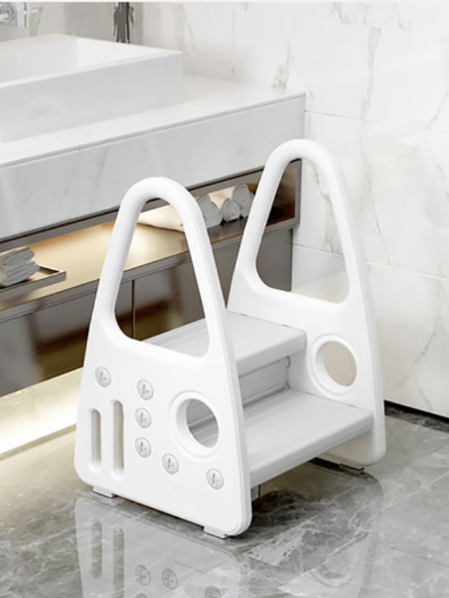 2 Step Stool - Grey