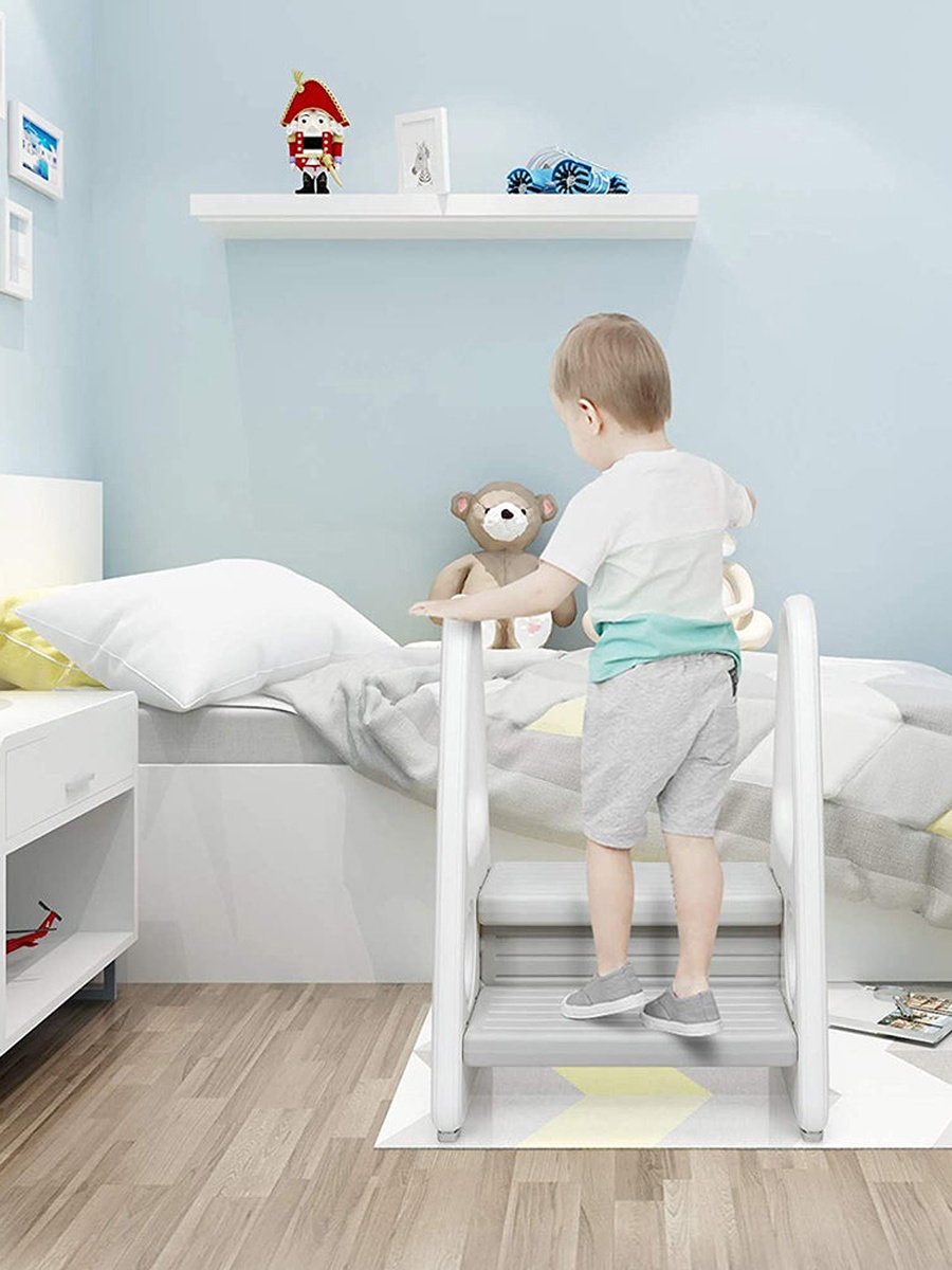 2 Step Stool - Grey