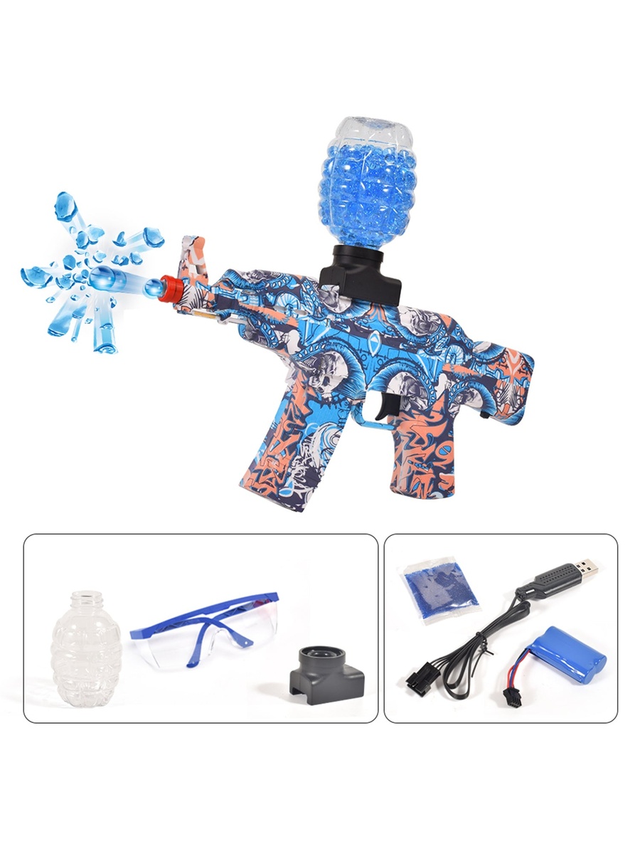 Gel Blaster Gun for Kids - Blue
