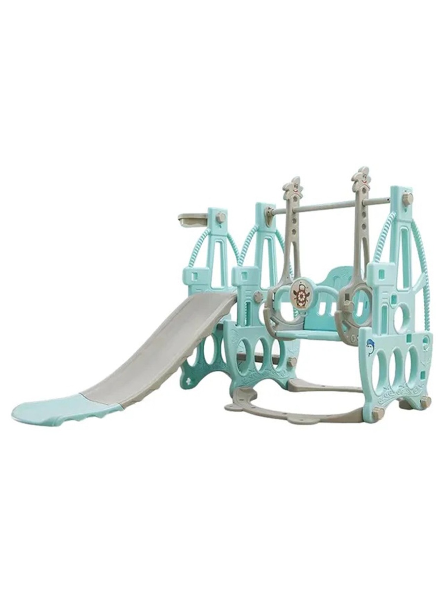 3in1 Swing with Slide - Green
