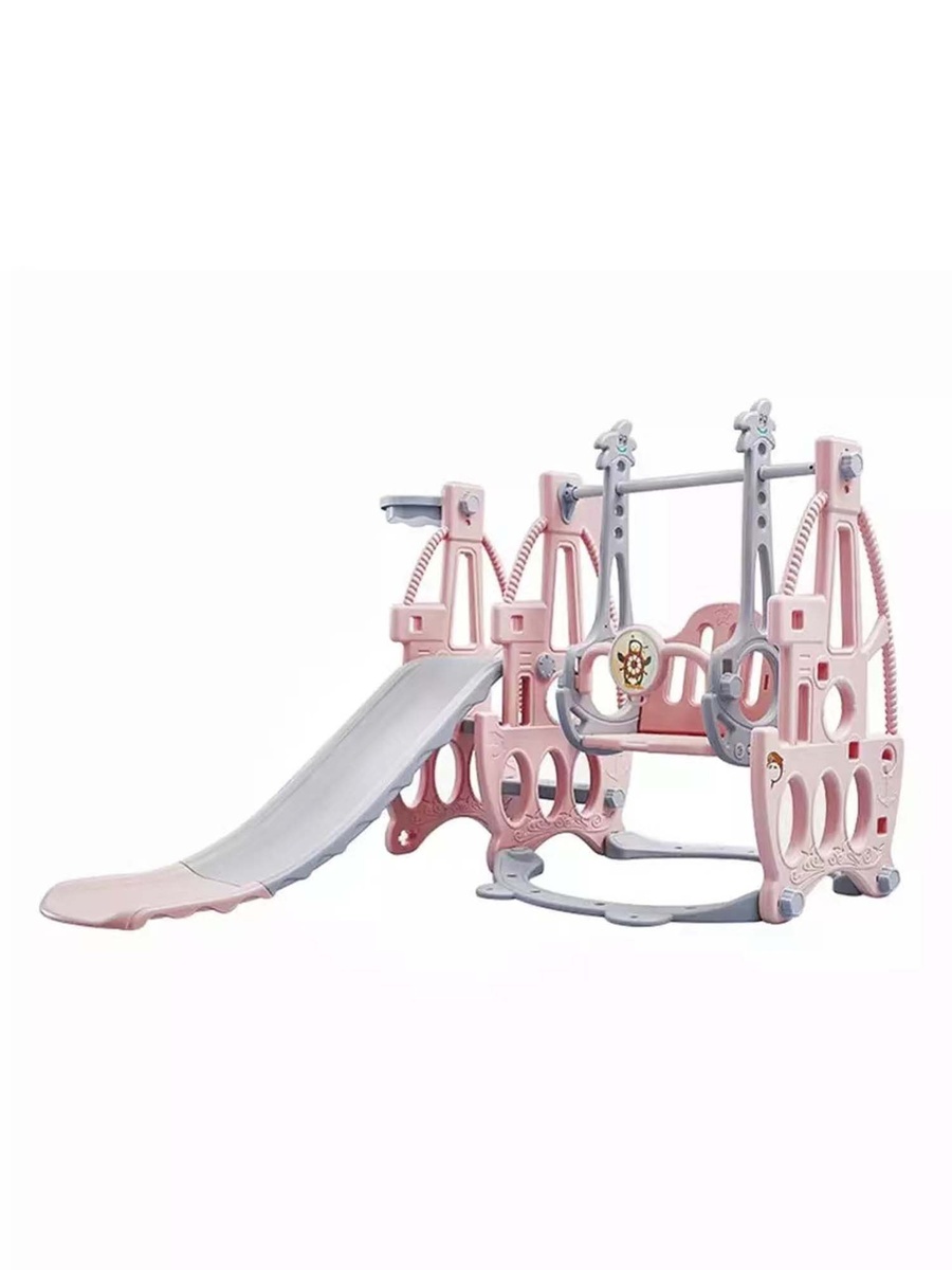 3in1 Swing with Slide - Pink