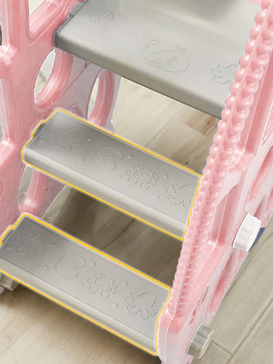 3in1 Swing with Slide - Pink