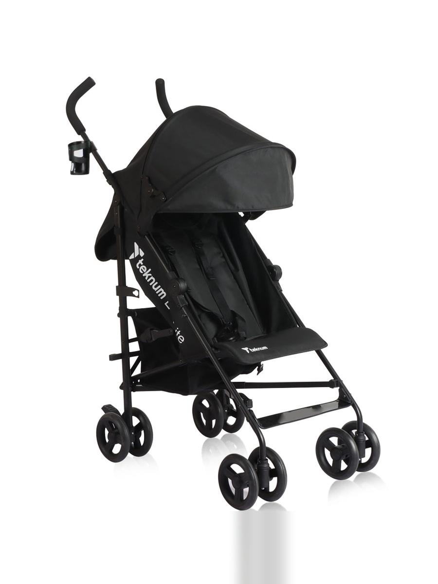 Eco Lite 2 Stroller with Cup Holder - Black