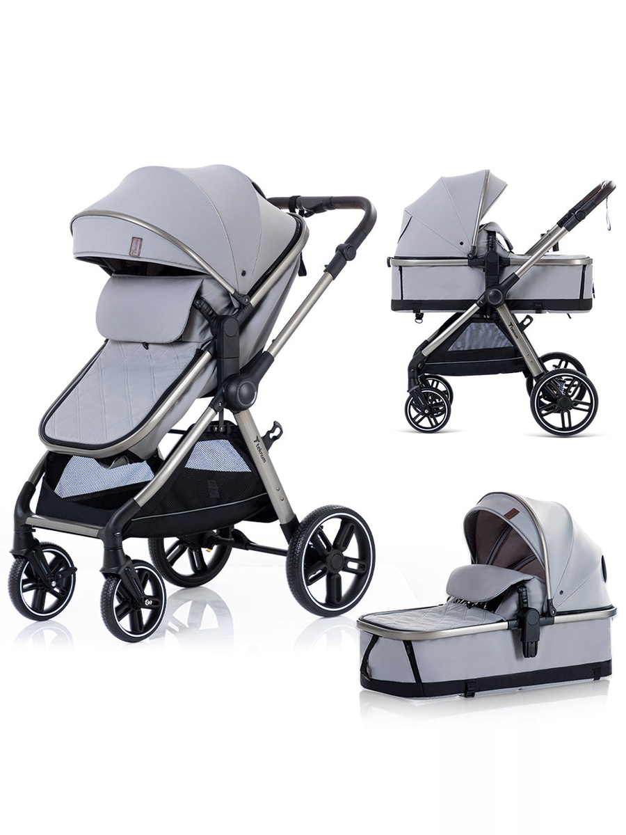 3in1 Travel Prime Stroller - Grey