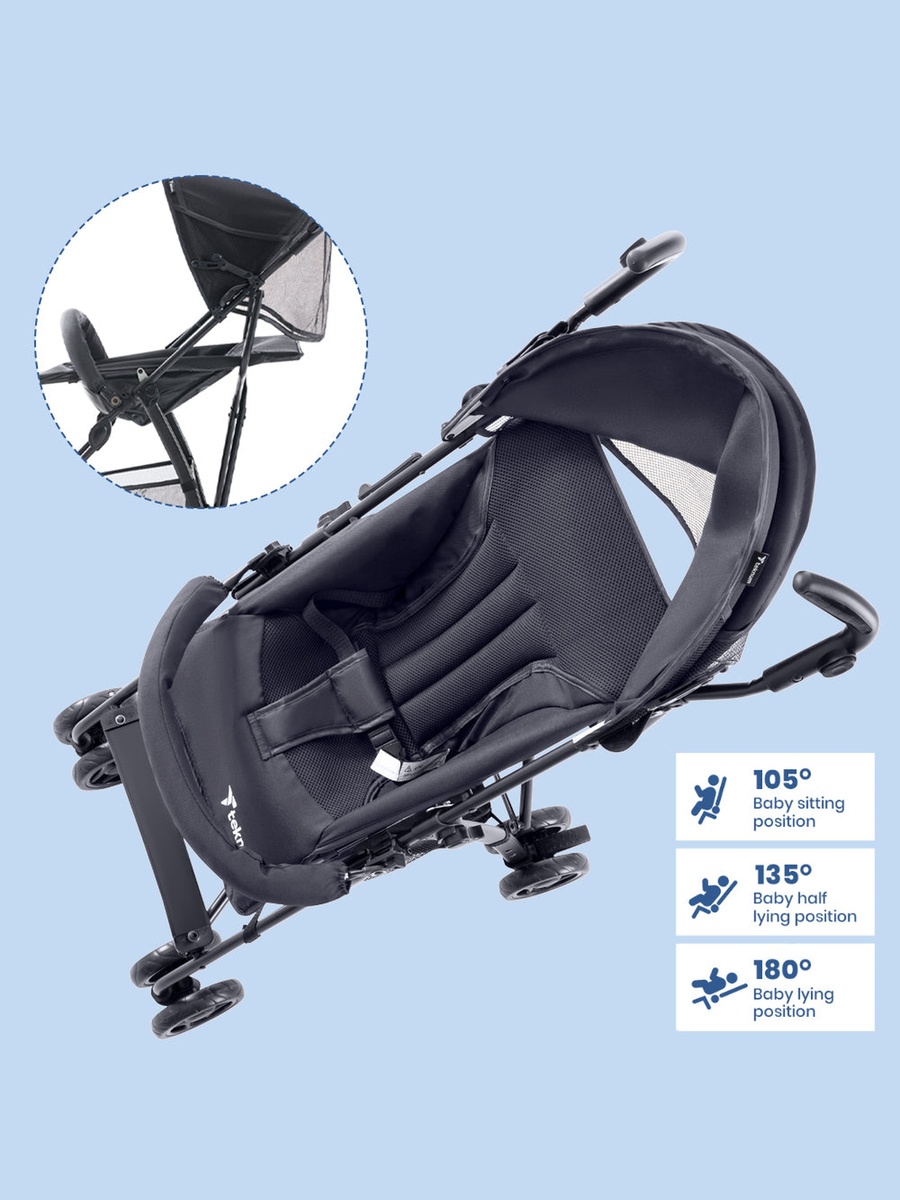 Eco Lite Stroller - Graphite