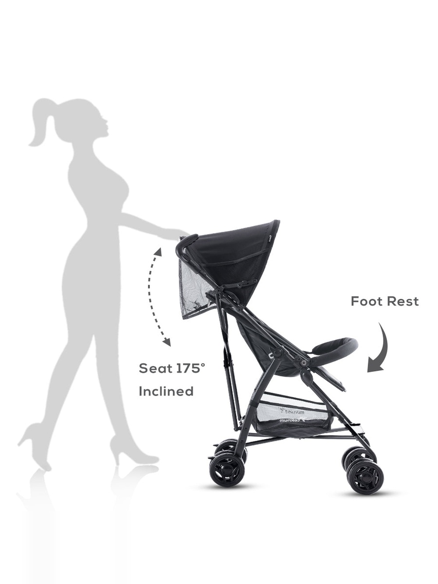 Eco Lite Stroller - Graphite