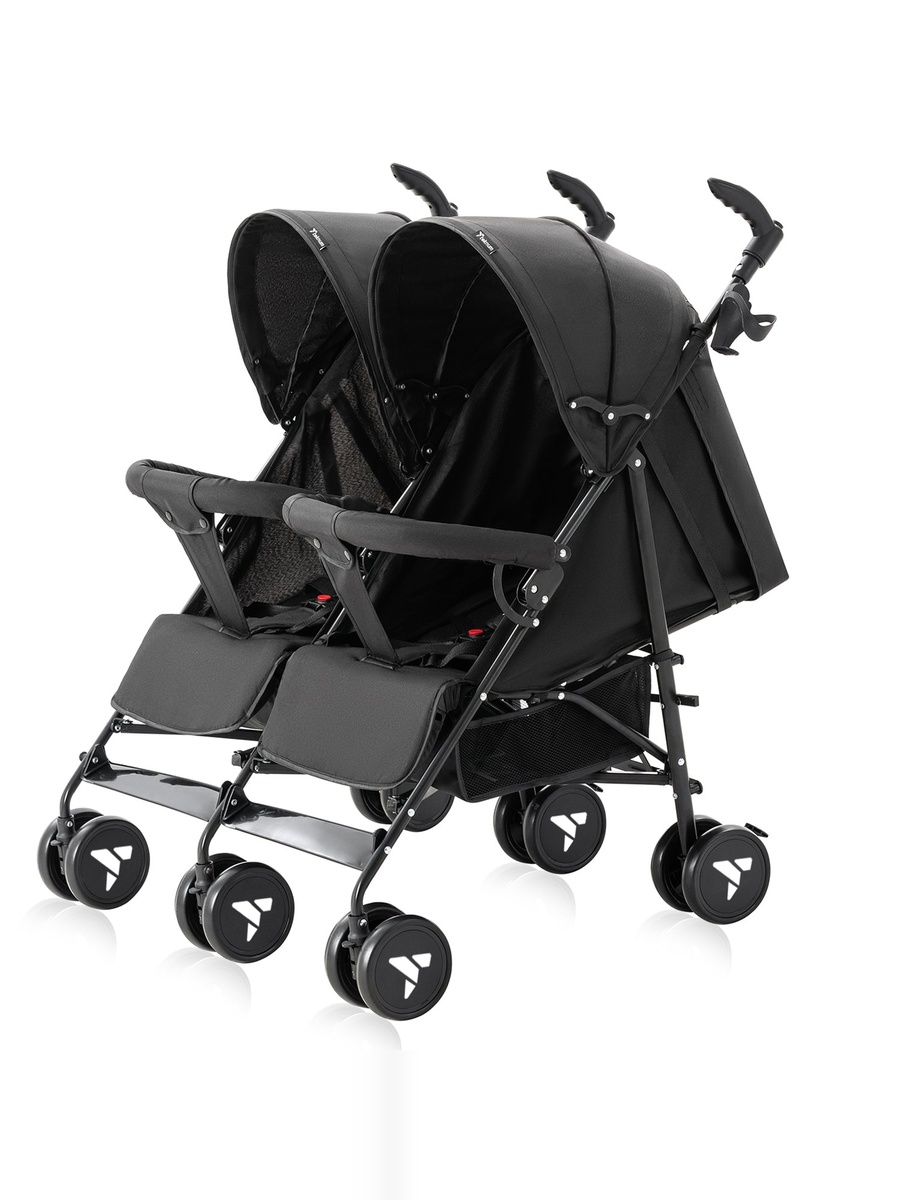 Twin Stroller Fellow - Black