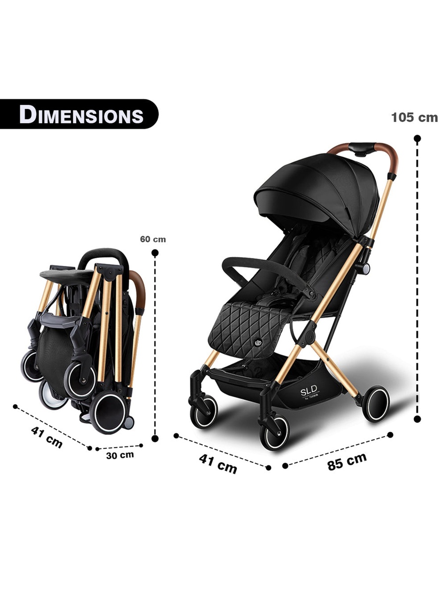 Travel Lite Stroller - Black Gold