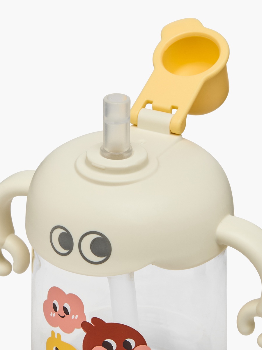 Bottle with Straw, BPA-Free
