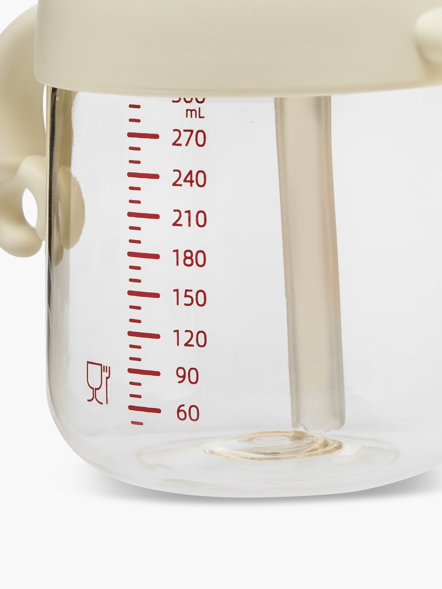 Bottle with Straw, BPA-Free
