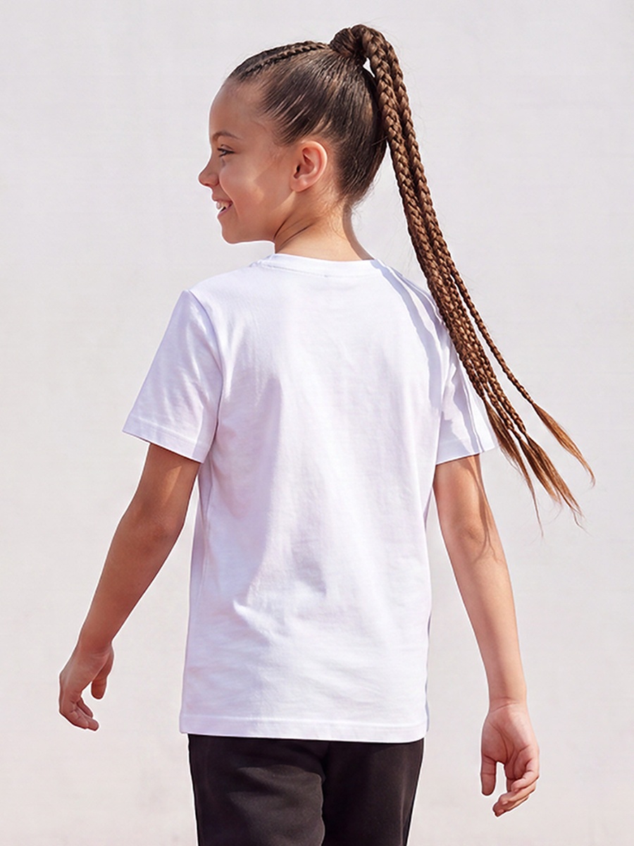 Crew Neck Short Sleeves T-Shirt with Logo Print