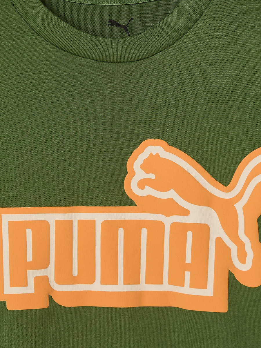Crew Neck Short Sleeves T-Shirt with Logo Print