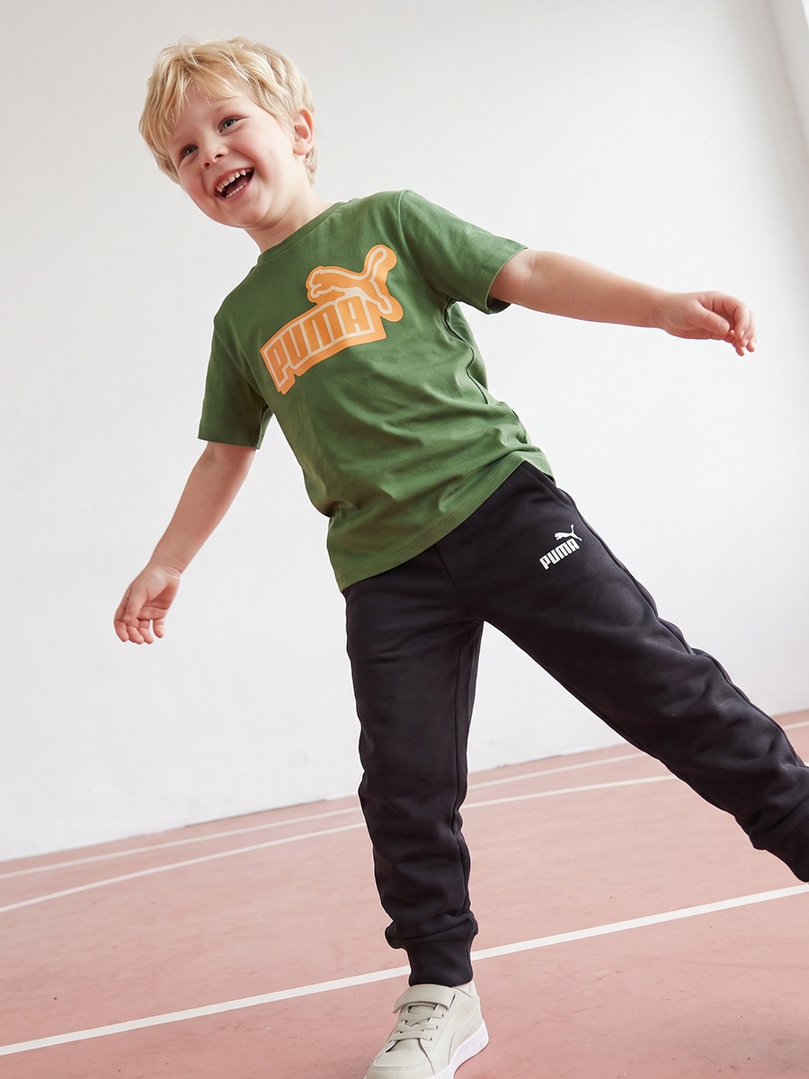 Crew Neck Short Sleeves T-Shirt with Logo Print