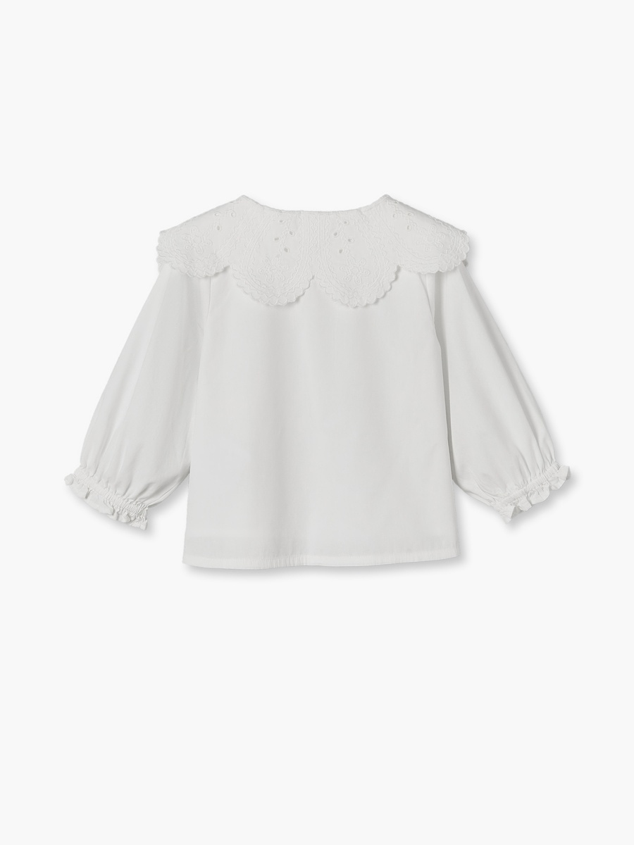 Embroidered Top with Long Sleeves