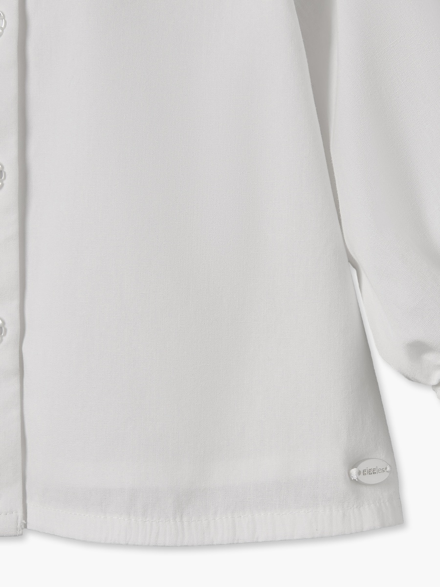Embroidered Top with Long Sleeves
