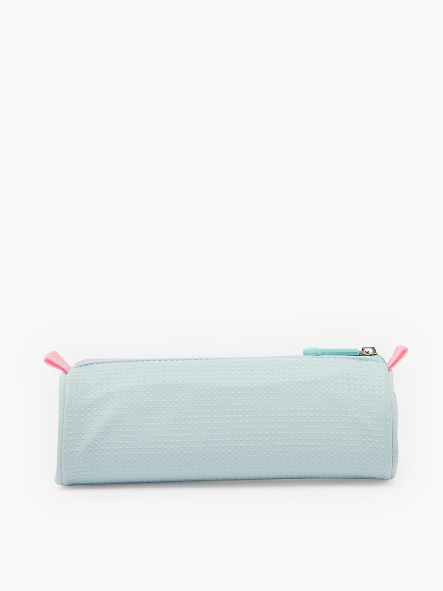 Bow Detail Pencil Pouch with Zip Closure