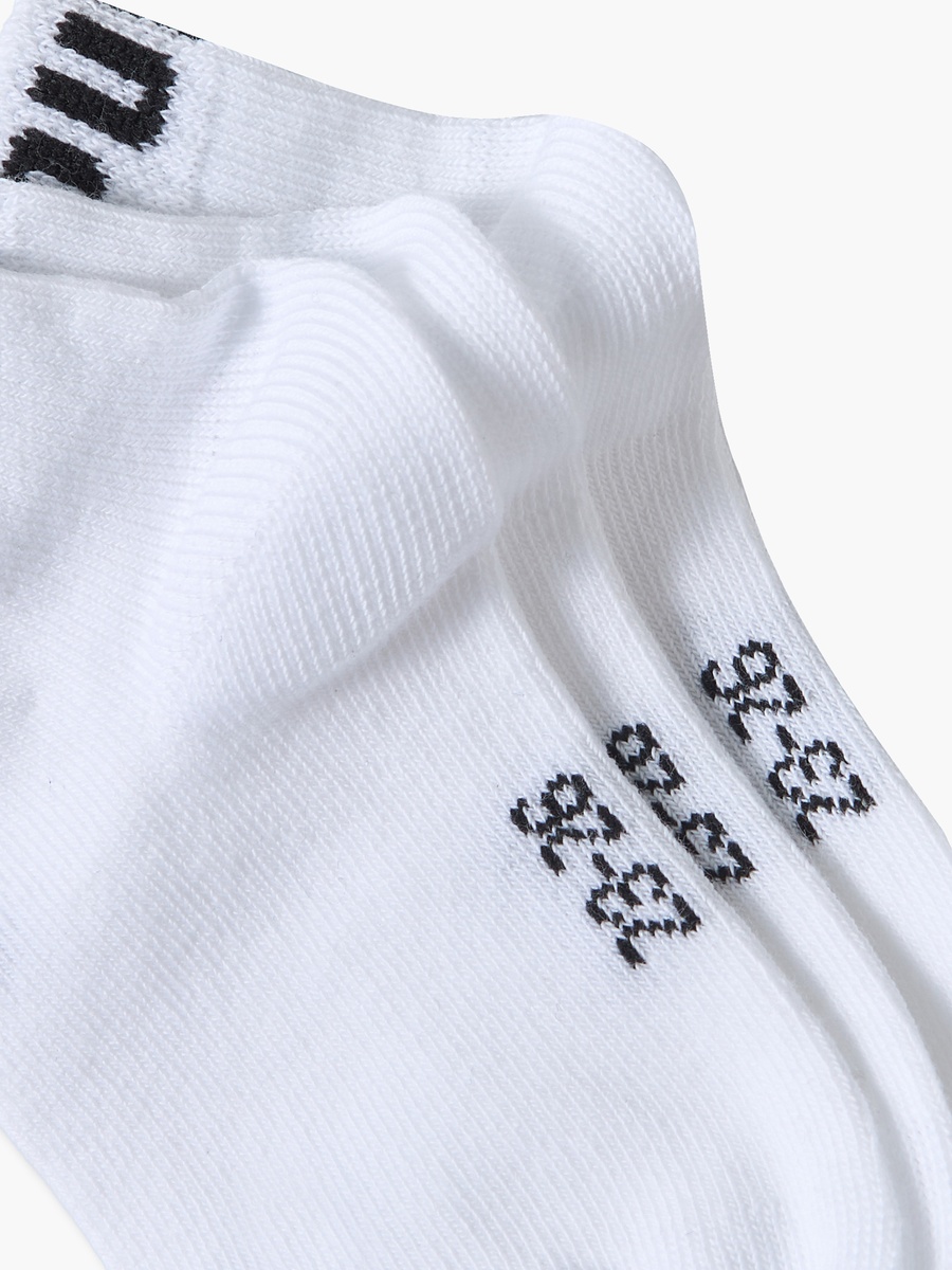 Pack of 3 Boys Socks with Logo Print