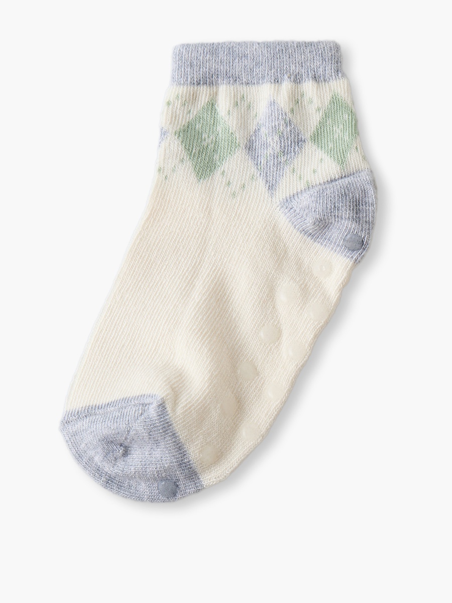 Pack of 7 Baby Boys Socks with Grippers