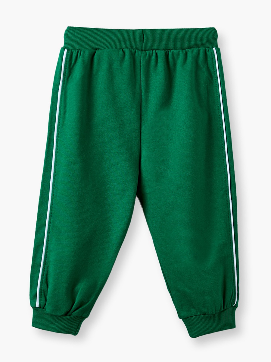 Crew Neck Short Sleeves T-Shirt and Joggers Set with KSA National Day Print