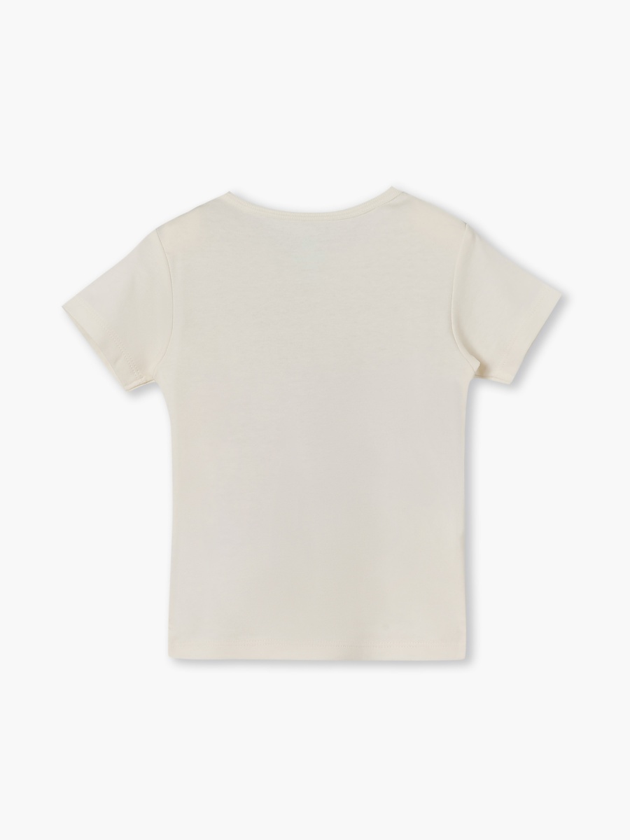 Crew Neck Short Sleeves T-Shirt and Shorts Set with Aurora Print