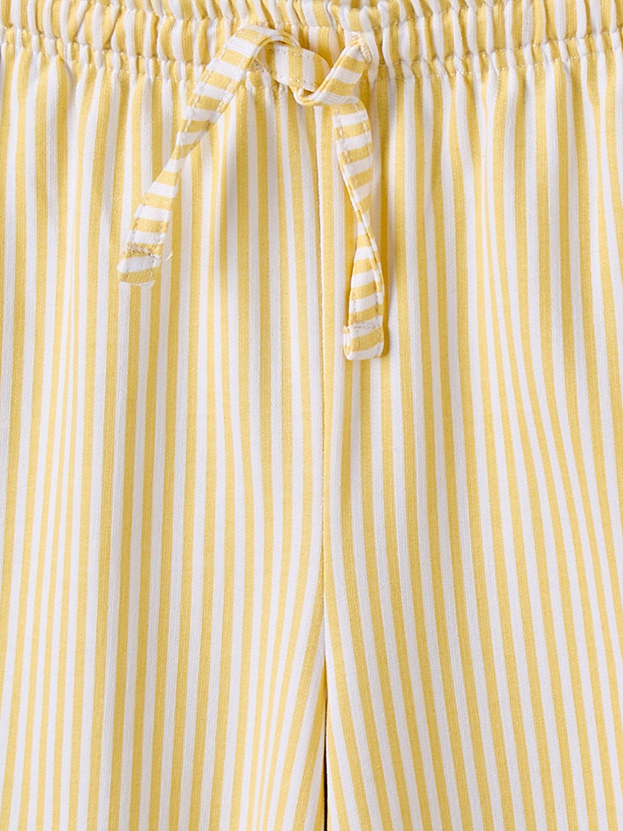 Cotton Crew Neck Short Sleeves Pyjama Set with Pineapple Print