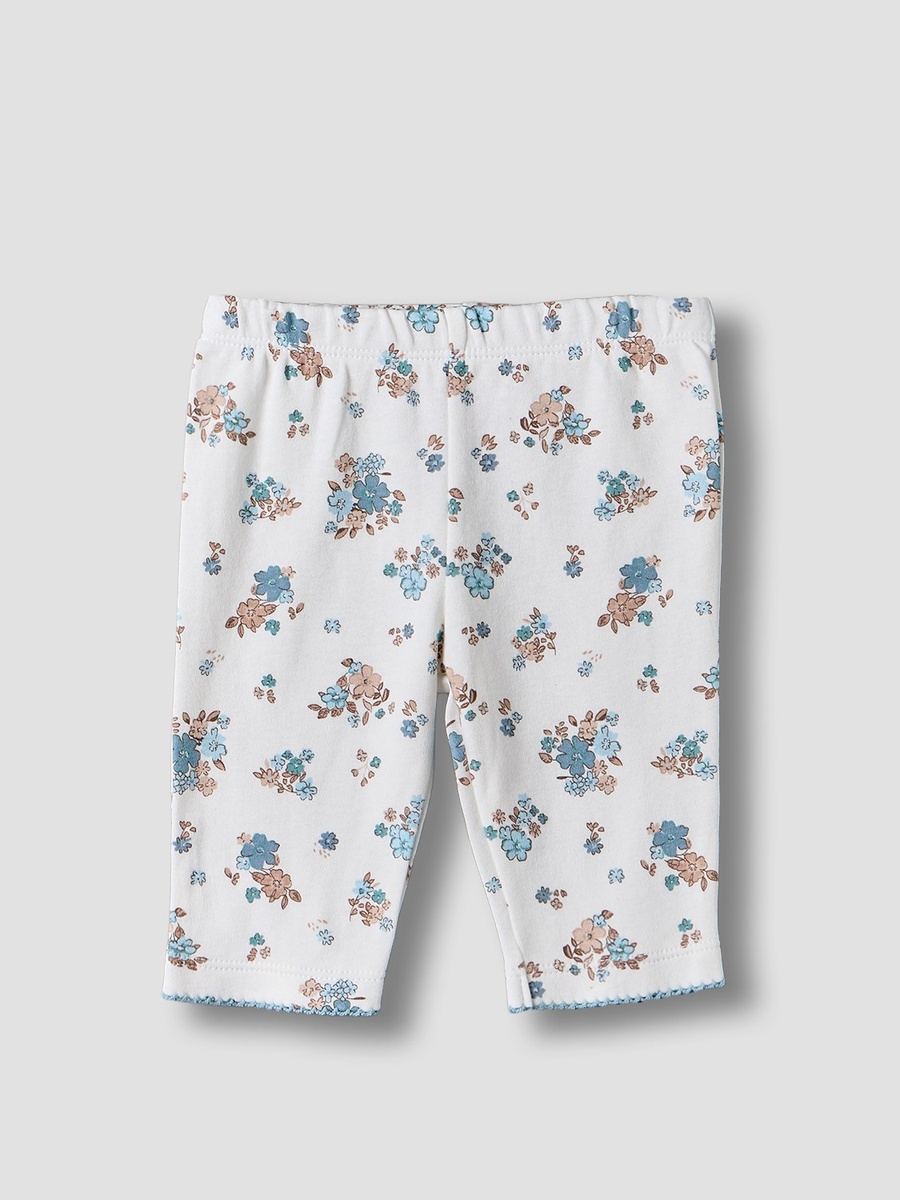 Cotton Collared Long Sleeves Pyjama Set with Floral Print