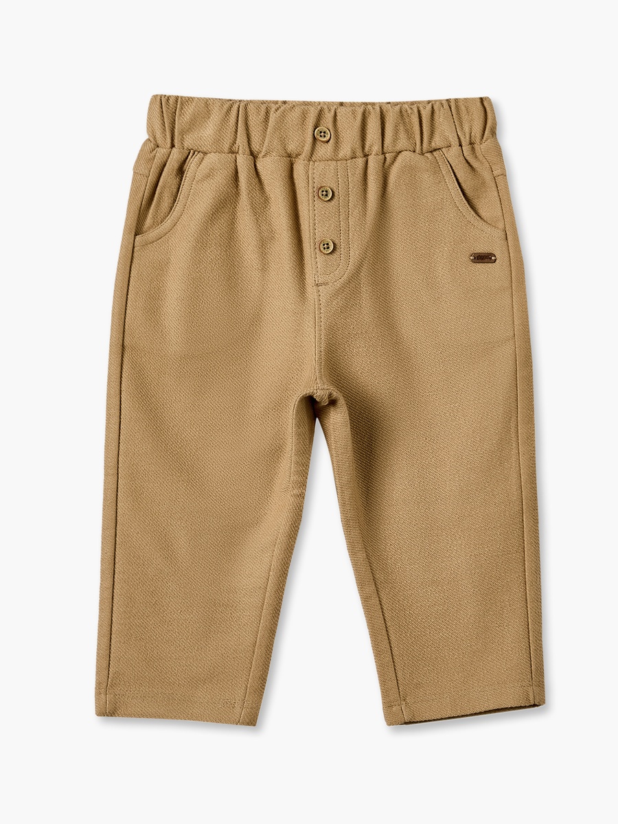 Trousers with Pockets, Elasticated Waist