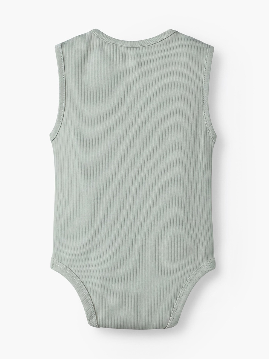 Pack of 2 Crew Neck Sleeveless Bodysuit with Fruit Detail
