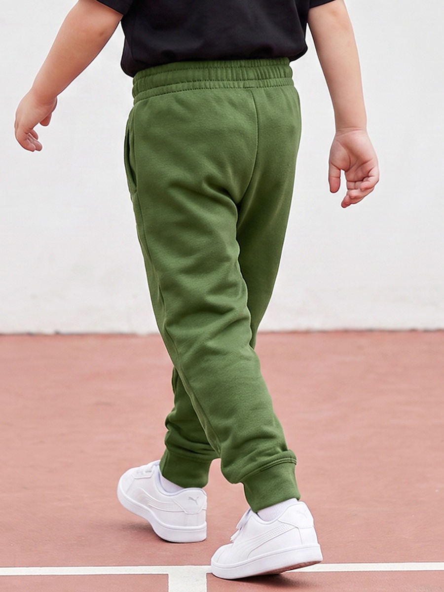Elasticated Joggers with Logo Print