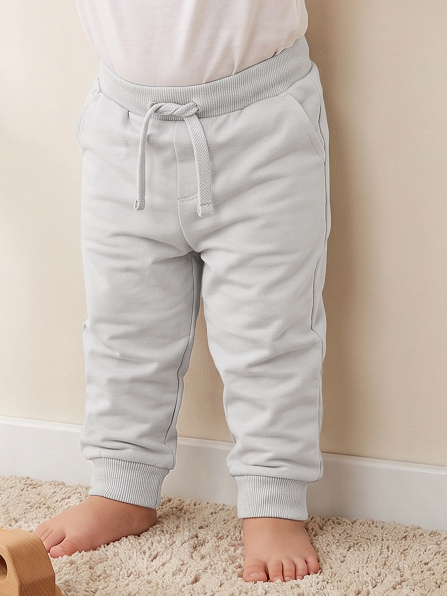 Drawstring Waist Joggers with Pockets