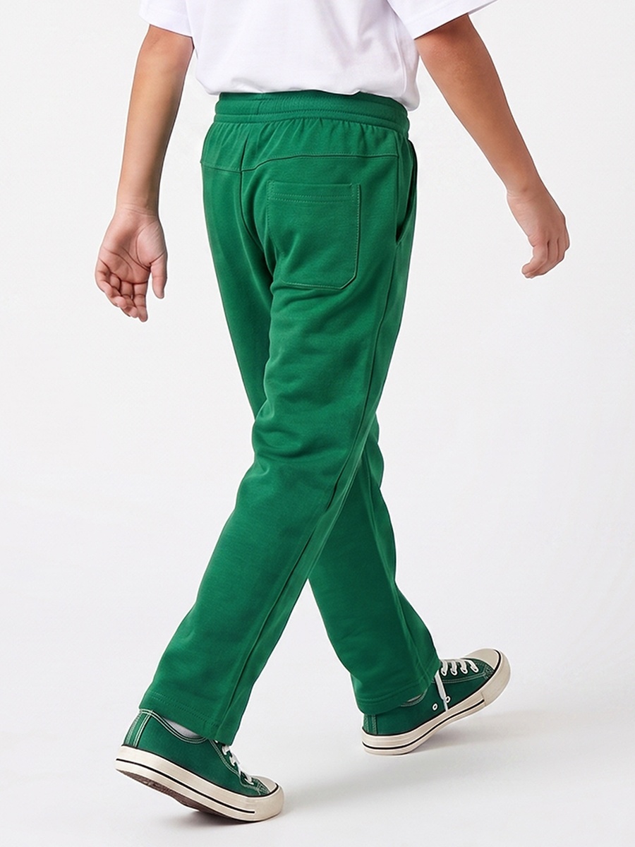 Elasticated Drawstring Waist Track Pants with Pintuck Accent