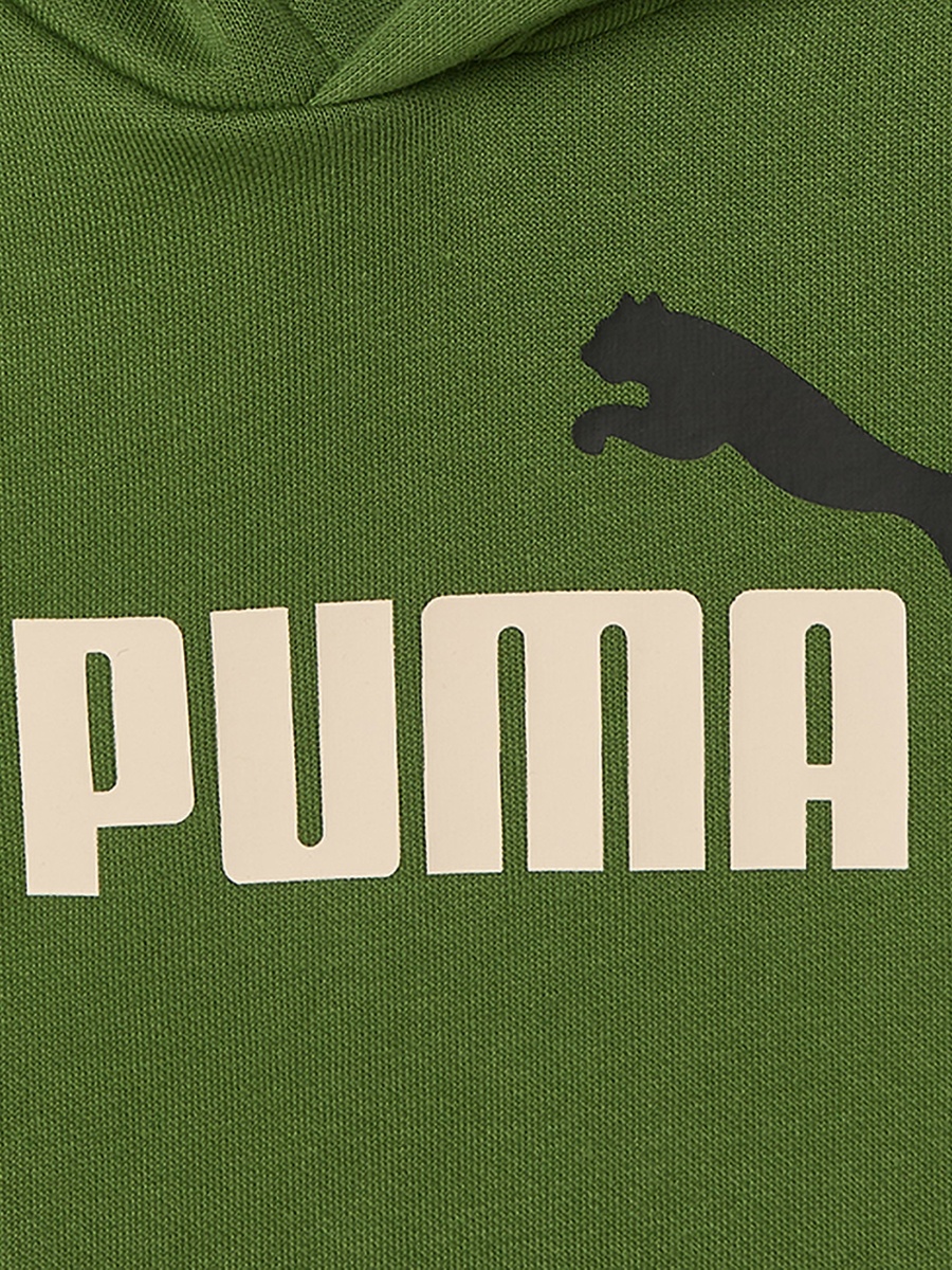 Logo Print Hooded Sweatshirt with Long Sleeves