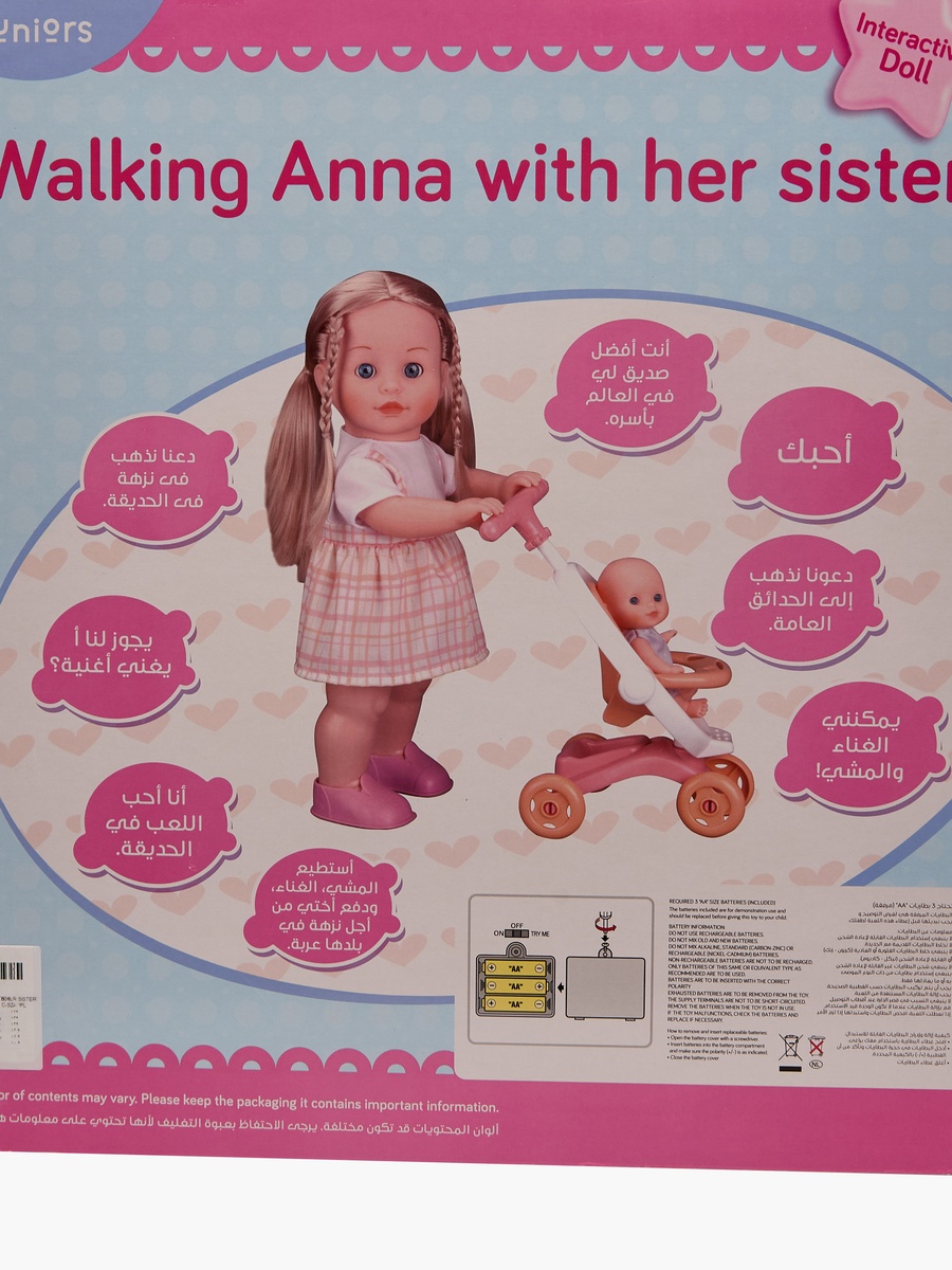 Walking Anna Doll Playset