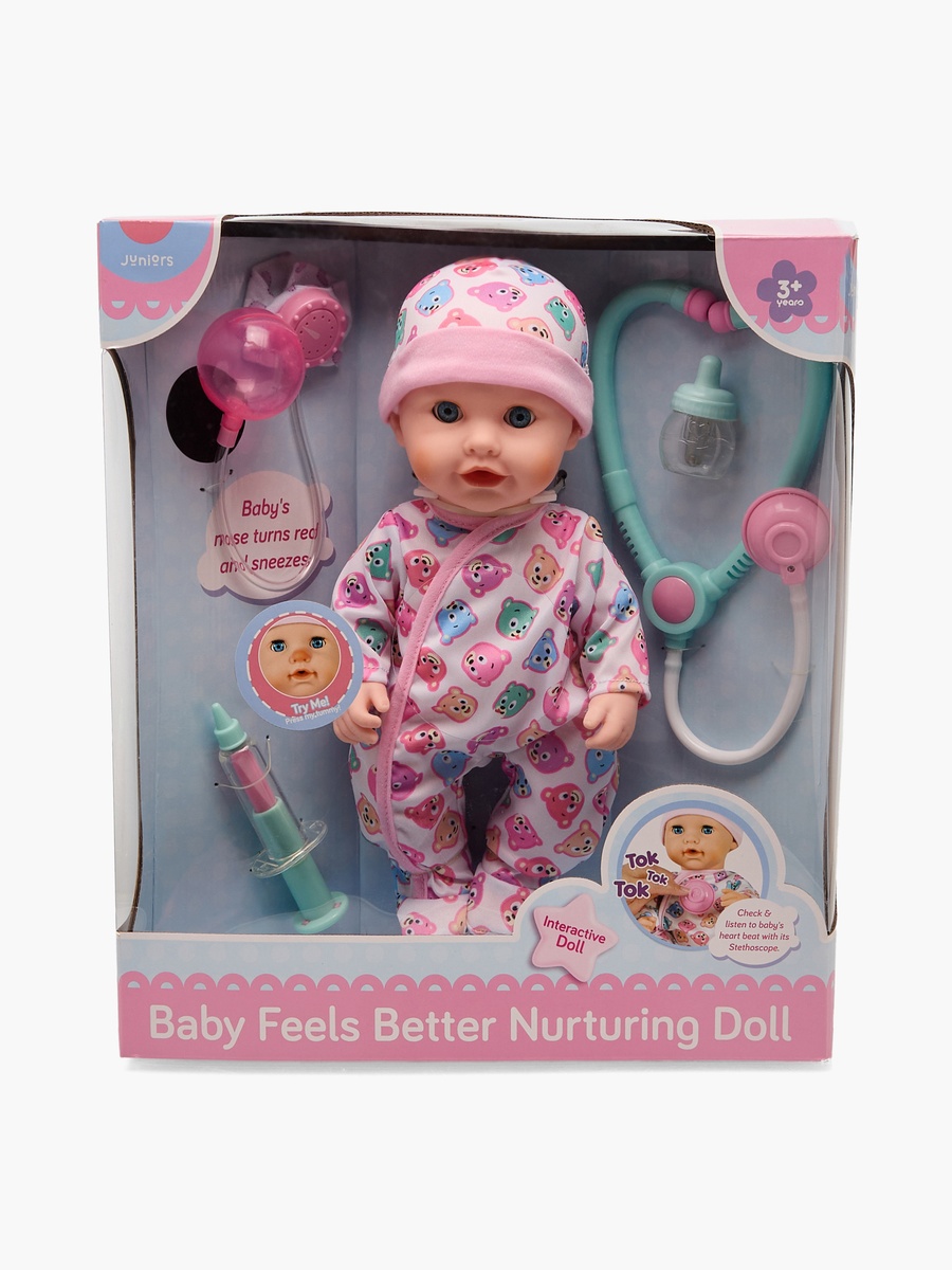 Baby Feels Better Nurturing Doll - 41 cm