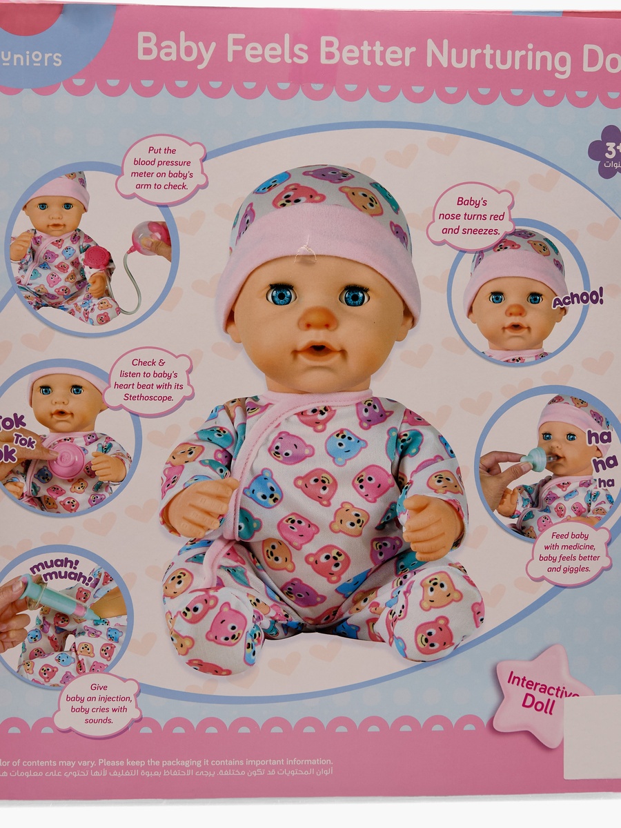 Baby Feels Better Nurturing Doll - 41 cm