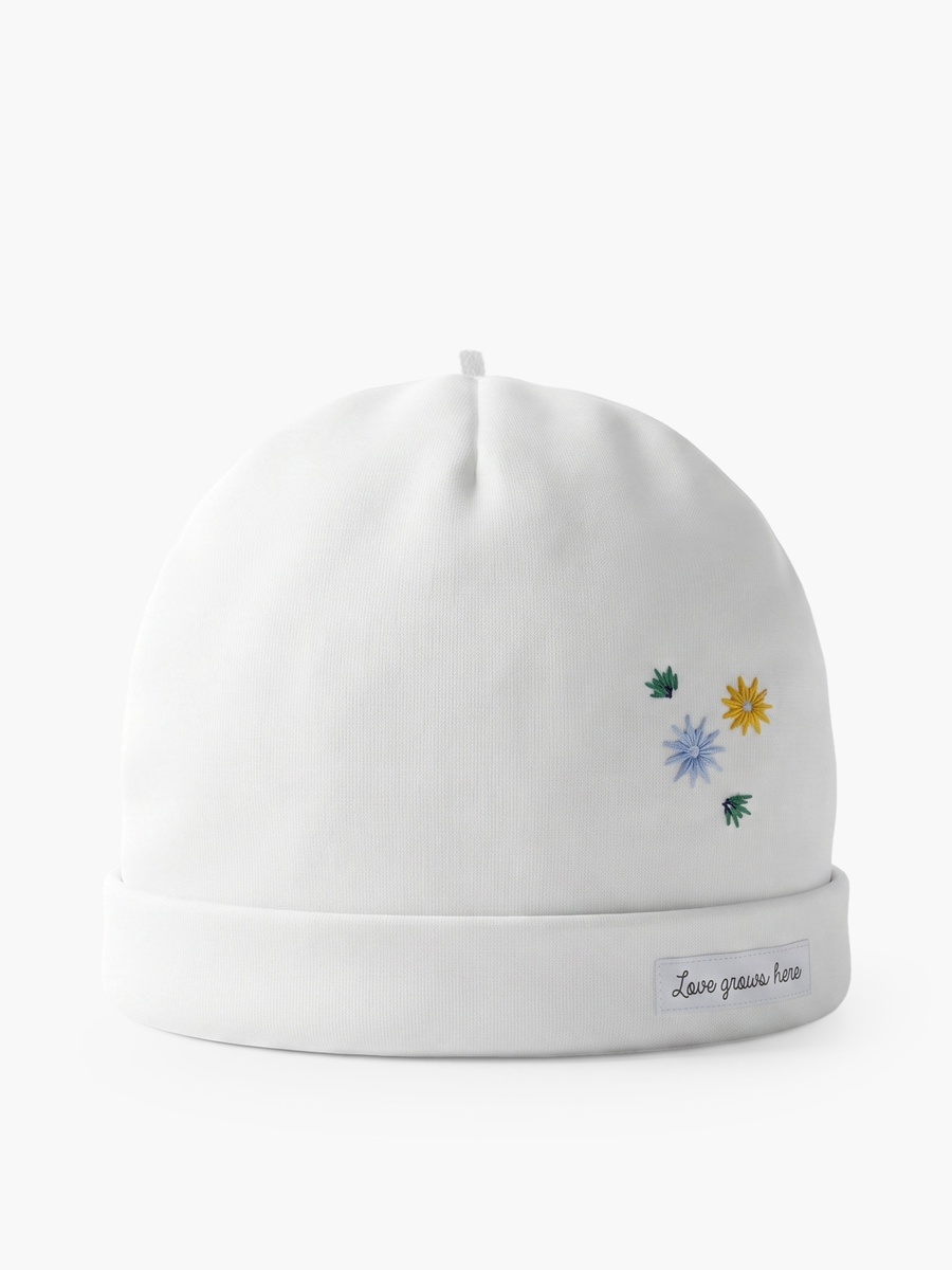 Beanie Cap with Embroidery