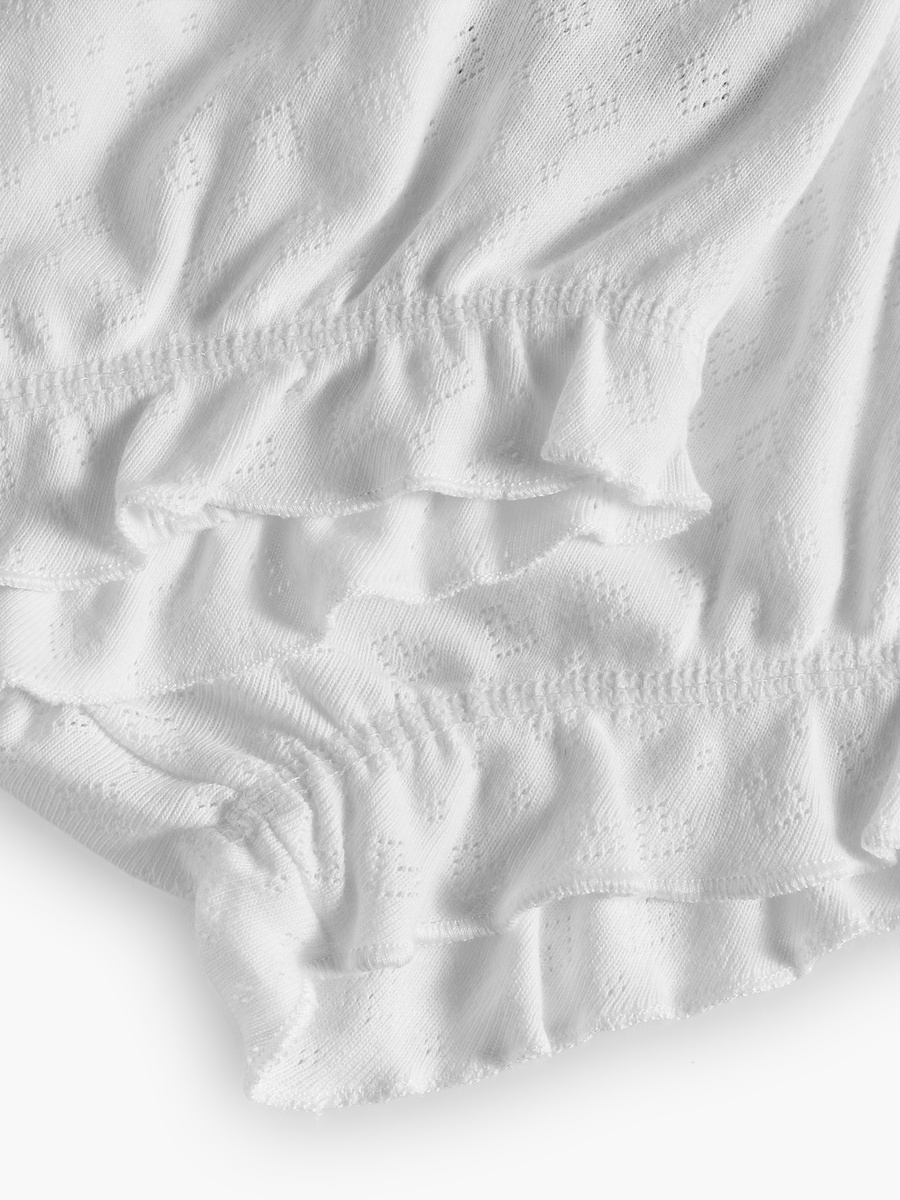 Pack of 2 Cotton Bloomers with Heart Textured Design