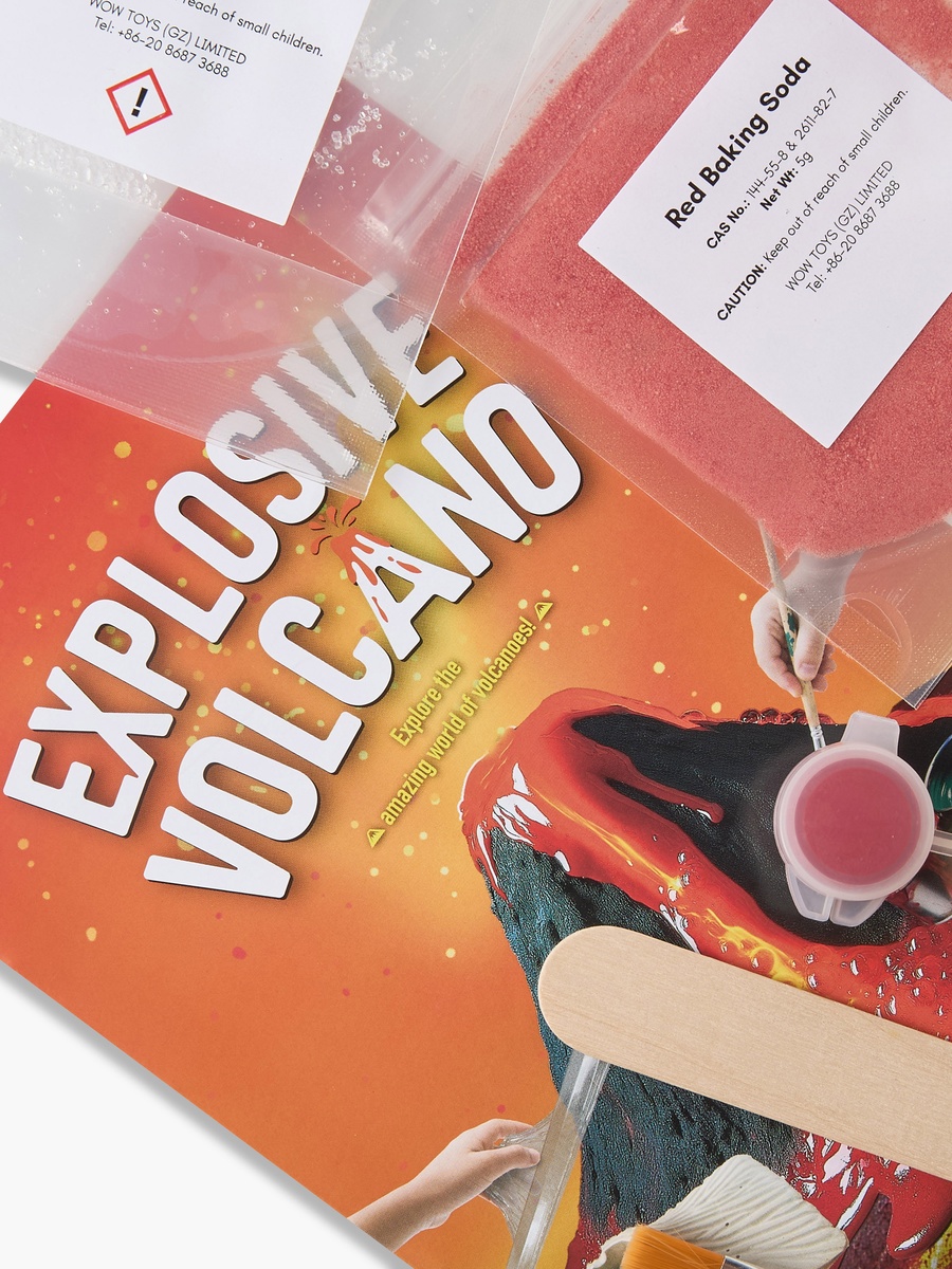 Generic Explosive Volcano Science Experiment Set