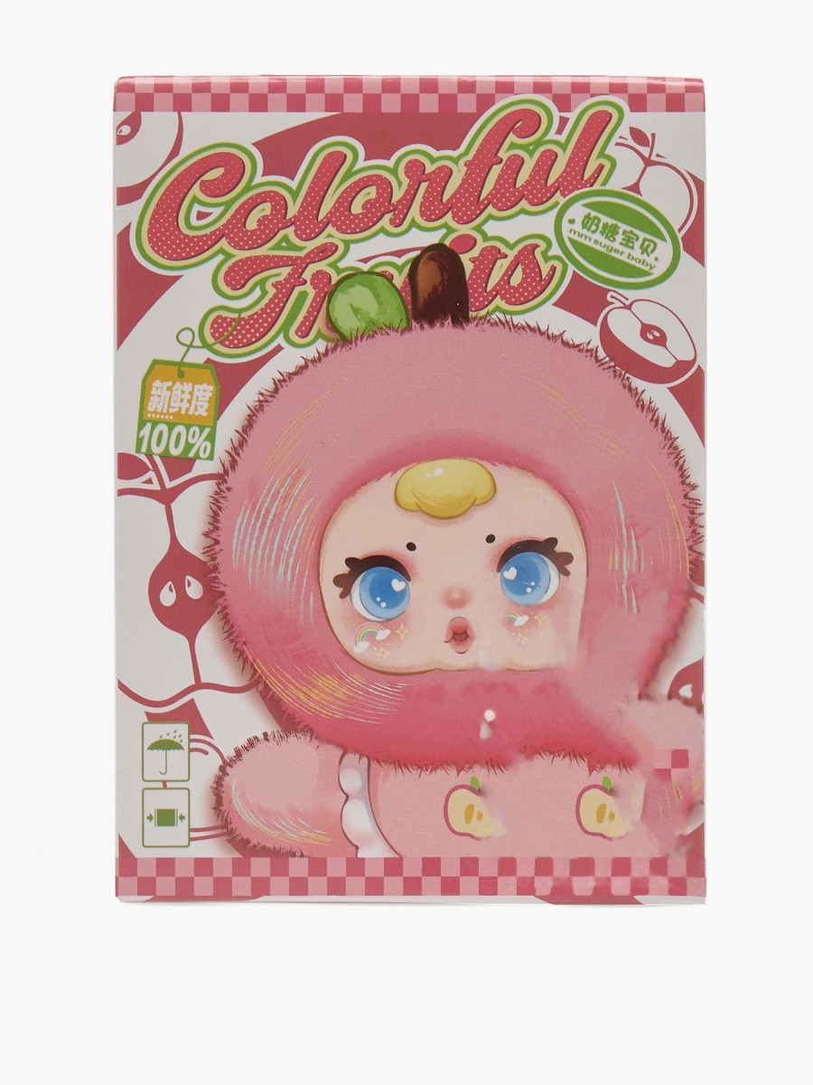 Generic Milk Colorful Fruit Blind Box Keyring
